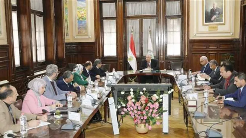 وزير الزراعة و
