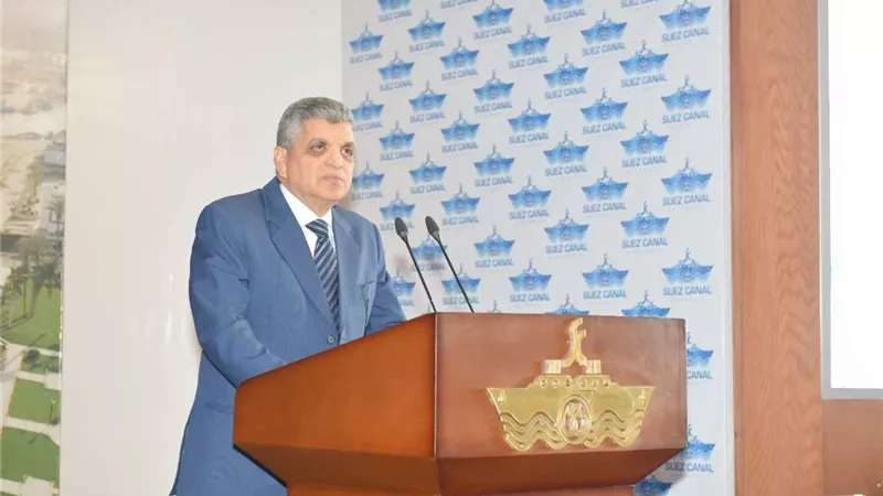 أبرز تصريحات الفريق أسامة ربيع رئيس قناة السويس خلال فعاليات المؤتمر الصحفي
