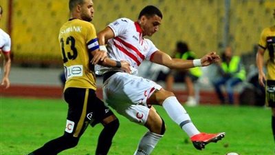 التعادل السلبي يحسم مجريات الشوط الأول بين الزمالك والإنتاج الحربي