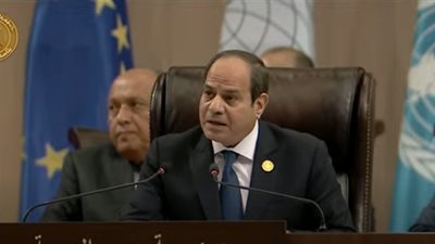 الرئيس السيسي: عندنا إنتاج ذاتى محلي لبعض المنتجات اللى ما نقدرش نستغنى عنها