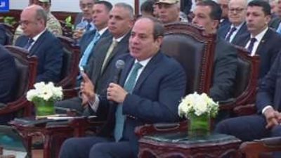 الرئيس السيسي: 
