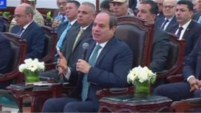 السيسي: «الصندوق الاستثماري لقناة السويس كان حلما ولابد من وجود أوعية للإنفاق على التطوير»