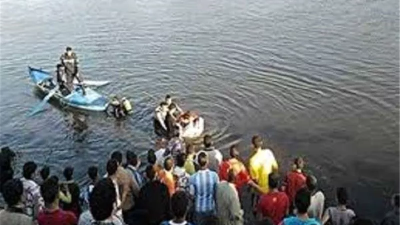 البحث على جثة شاب غرق في نهر النيل