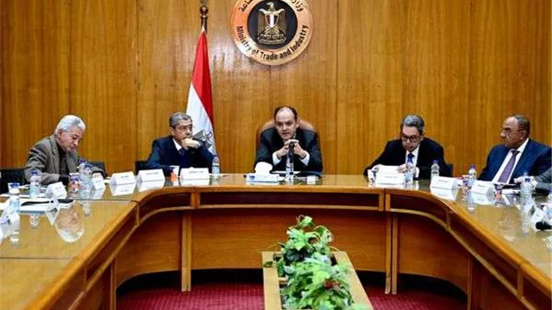 وزير الصناعة يشدد على التزام التجار بالحفاظ على وفرة المعروض من السلع