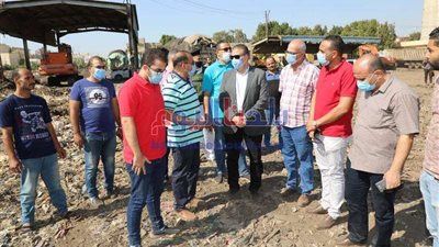 محافظ المنوفية يستقبل وفد شركة جاب الفرنسية و