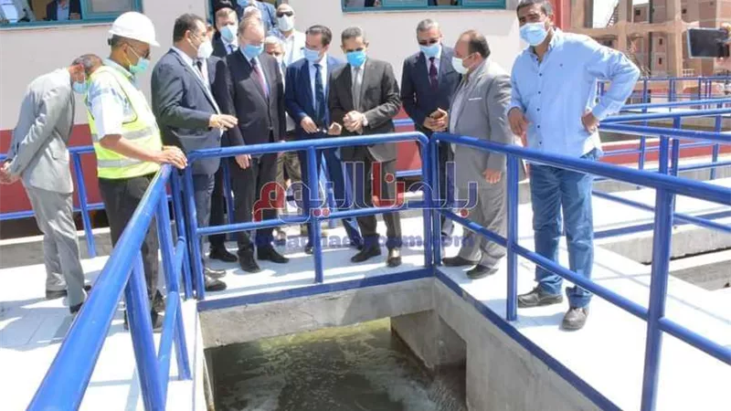 افتتاح أكبر محطة مياة شرب مرشحة في المحلة