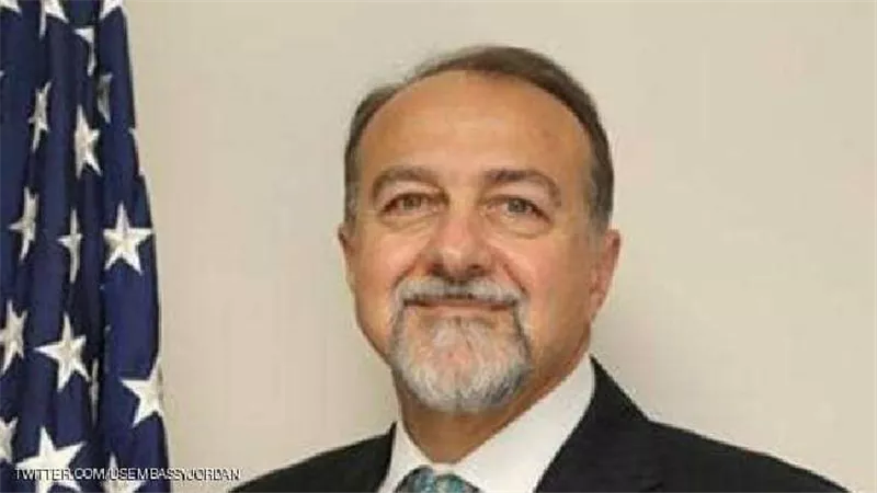 وضع سفير أمريكا داخل الحجر الصحي بـ الأردن