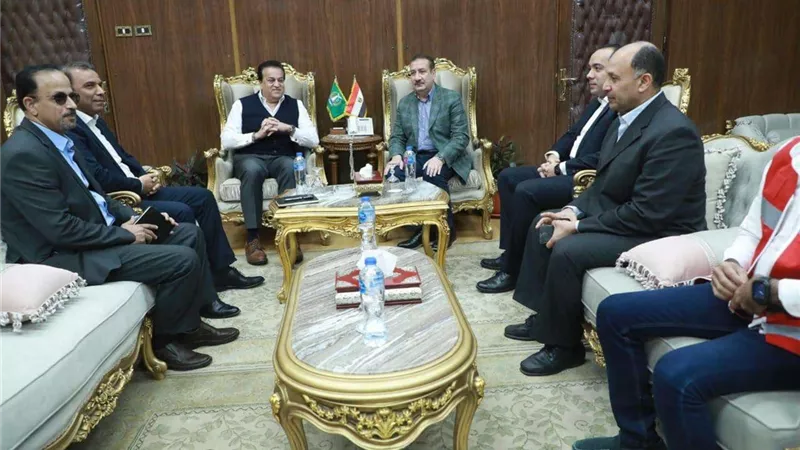 وزير الصحة يبحث مع محافظ المنوفية الوضع الصحي بالمحافظة وخطة تطوير القطاع الطبي