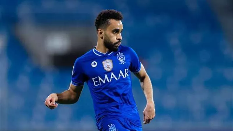 الهلال السعودي يعلن مدة غياب محمد البريك عن الملاعب