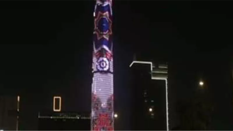 تريند الليلة .. البرج الأيقوني الأعلى بإفريقيا يستعد لاحتفالات رأس السنة .. فيديو