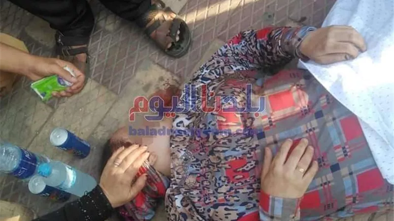 سائق قطار ينقذ فتاة من الموت بعد محاولتها الانتحار بالمحلة