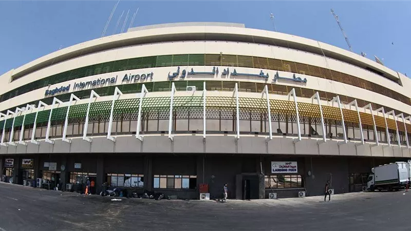 استهداف مطار بغداد الدولي بصاروخي كاتيوشا