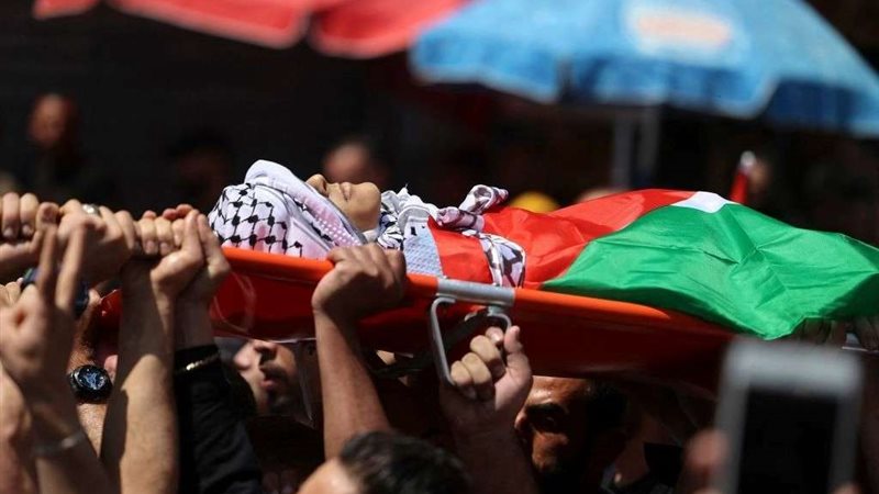 استشهاد طفل فلسطيني