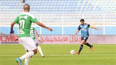 بيراميدز يتفوق على غزل المحلة بهدفين في الشوط الأول