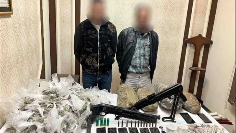 ضبط كمية مخدرات بـ 190 ألف جنيه بحوزة شخصين قبل ترويجها بالدقهلية