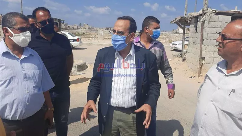 محافظ شمال سيناء يتفقد مشروع تطوير العريش تمهيدًا لافتتاحه