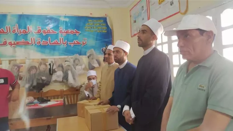 قافلة الأزهر بسيناء توقع الكشف الطبي على ١٥٠٠ مريض