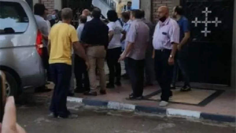 وصول جثمان المنتصر بالله إلى كنيسة 