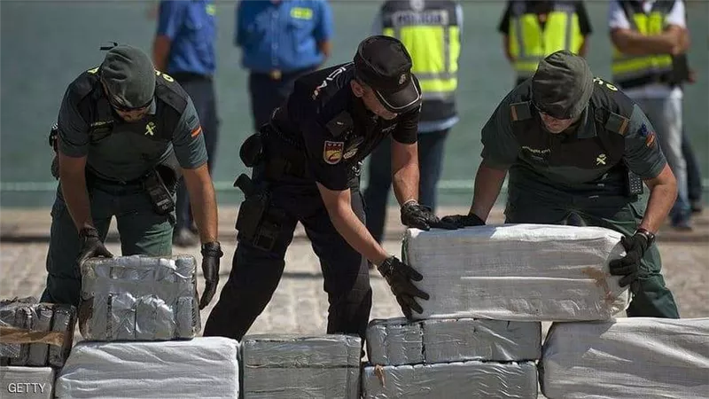 فى عملية ضخمة.. ضبط 30 طن حشيش في 4 قوارب بإسبانيا