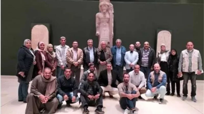 السياحة: تنفيذ 70% من أعمال إعادة تركيب مقصورة الحاكم الفرعوني ”وني“ بسوهاج