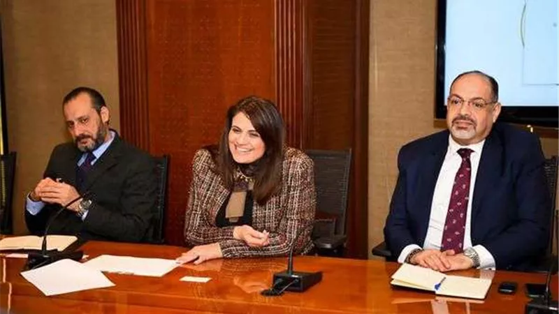 .وزيرة الهجرة تعقد اجتماعا مع رئيس قطاع الاستثمار ببنك مصر لمناقشة سبل جذب استثمارات جديدة