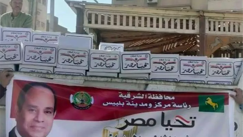 القوات المسلحة ترفع الأعباء عن المواطنين بالشرقية