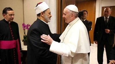 أول تعليق من شيخ الأزهر على تصريح بابا الفاتيكان