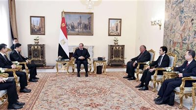وزير خارجية الصين يؤكد حرص بلاده على تطوير علاقاتها الاستراتيجية مع مصر