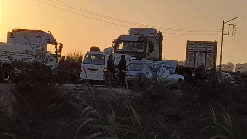 مصرع وإصابة 4 أشخاص فى حادث تصادم موتوسيكلين بقنا