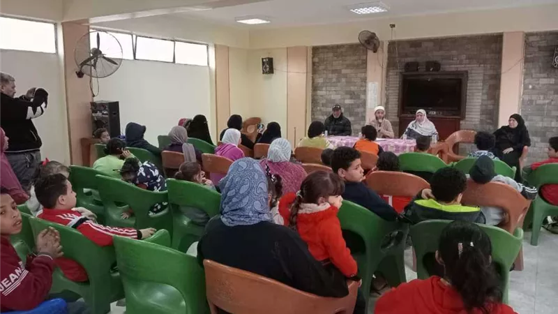التغذية السليمة والاستخدام الآمن للإنترنت وحسن استغلال الوقت ندوة بشبرا