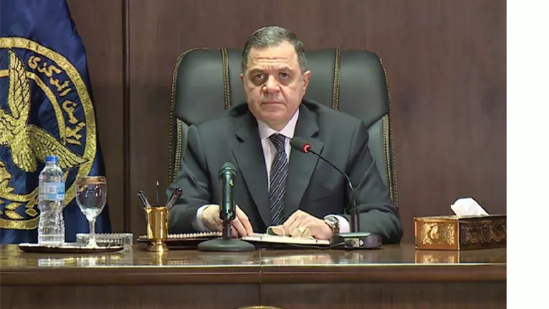 وزير الداخلية يُسجل كلمة شكر للرئيس السيسي بمناسبة عيد الشرطة