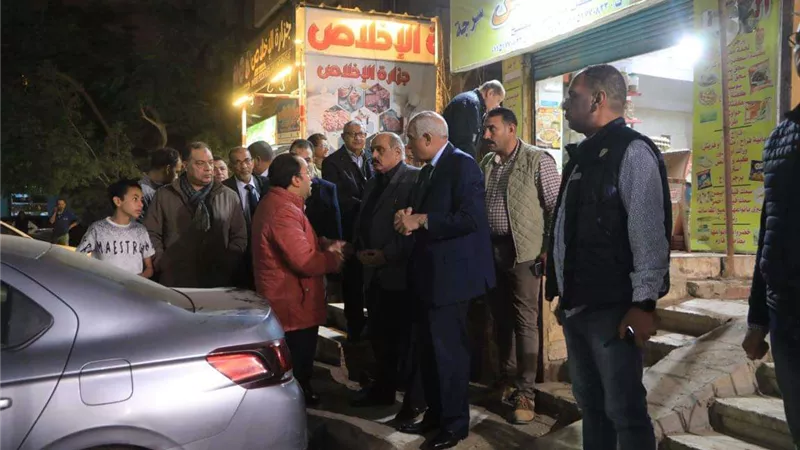 نائب محافظ الجيزة يتفقد مشروعات الخطة الاستثمارية