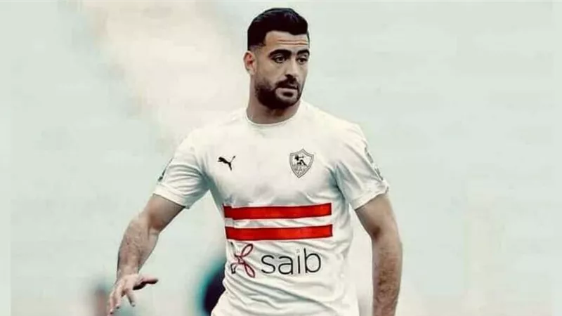 شكوك حول مشاركة حمزة المثلوثي في مباراة الزمالك والمحلة