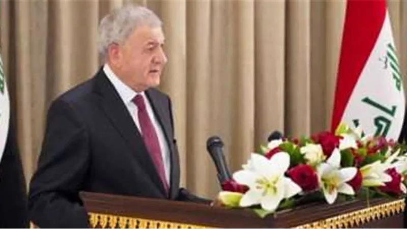 الرئيس العراقي يُؤكد أهمية دور رجال القانون في تأسيس قضاء مستقل وملتزم بالدستور