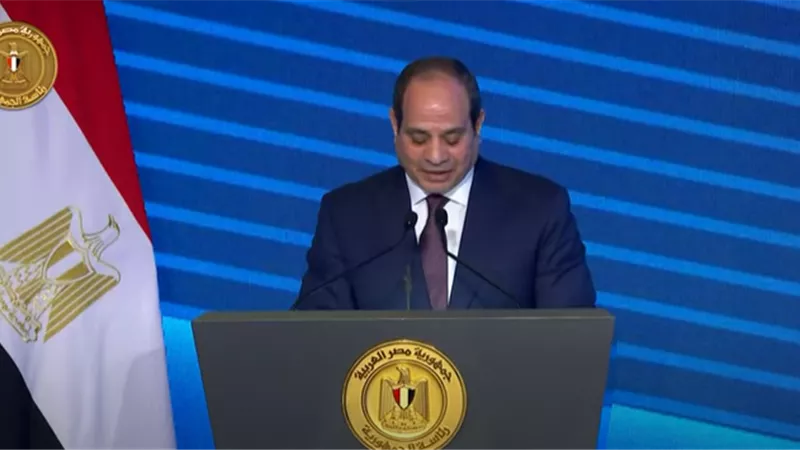 بالفيديو| الرئيس السيسي يعلن: مصر خالية من الإرهاب