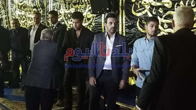 بدء مراسم عزاء محمود ياسين.. صور