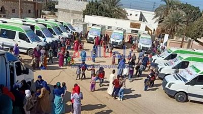 إطلاق 63 قافلة طبية مجانية بمحافظات الجمهورية