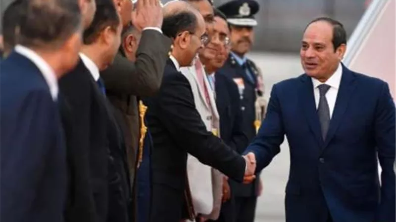 رئيس الوزراء الهندي مرحبا بـ السيسي: زيارتك تاريخية وتمثل سعادة هائلة لشعبنا
