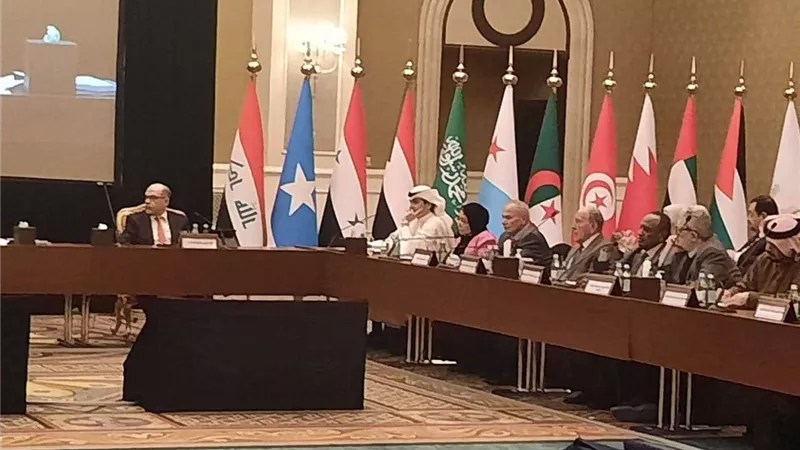 بدء أعمال اجتماعات لجان الجامعة العربية المنعقدة بأبوظبي