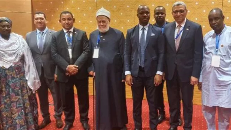 وكيل أول مجلس النواب يلتقي رئيس الجمعية التشريعية الانتقالية في بوركينافاسو