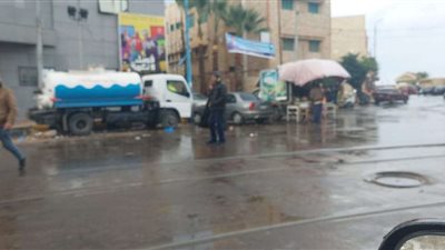 رفع درجة الاستعداد لموجة الطقس السيئ بالاسكندرية