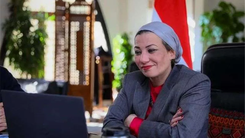 وزيرة البيئة تبحث الوضع الراهن لمشروع إدارة تلوث الهواء مع ممثلي البنك الدولي