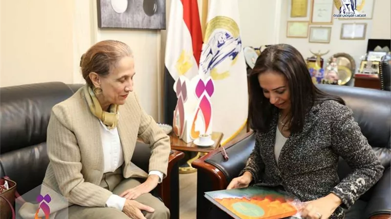 مايا مرسى تستقبل سفيرة كولومبيا لبحث سبل التعاون بين الجانبين