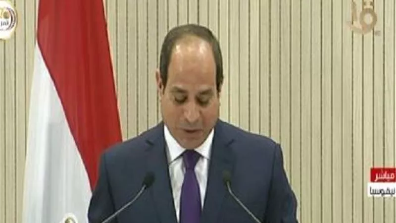 السيسي:  أكدنا على ضرورة  إنهاء أي وجود عسكري أجنبي في سوريا