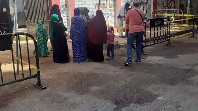 إقبال متوسط من الناخبين بالعجوزة للمشاركة في التصويت بانتخابات النواب