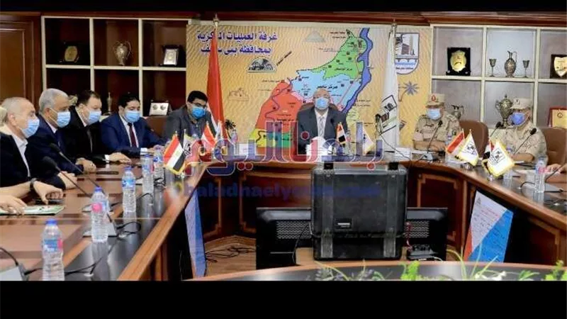 محافظ بني سويف: انتظام أعمال التصويت في انتخابات النواب داخل 692 لجنة فرعية