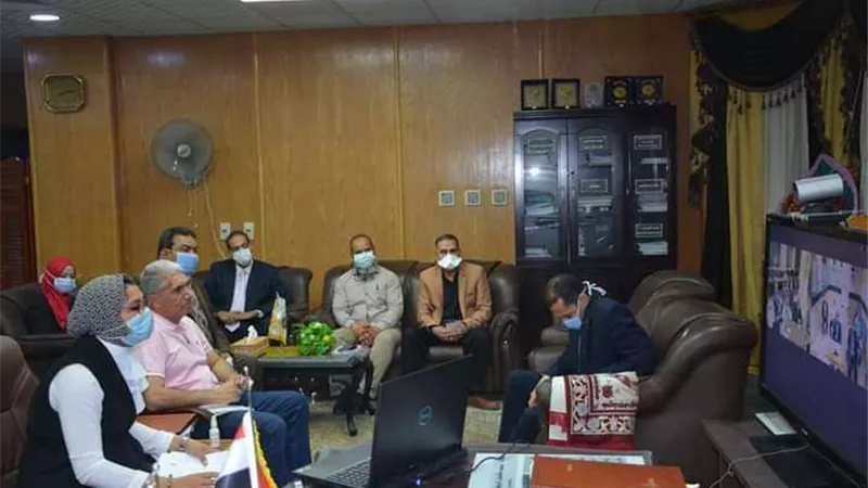الباجوري يستقبل اللجنة العليا لمتابعة تطبيق إجراءات مواجهة فيروس كورونا