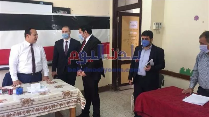 نائب محافظ بني سويف يتفقد عددا من اللجان في ثاني أيام انتخابات النواب