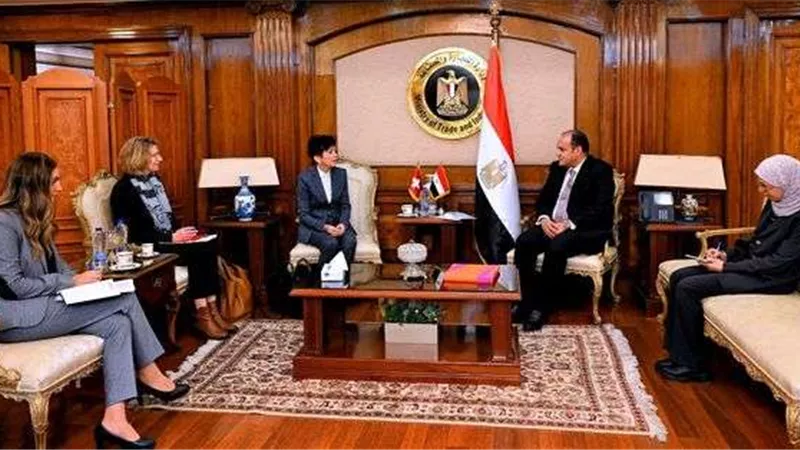 التجارة والصناعة: فرص استثمارية متميزة أمام مجتمع الأعمال السويسري بالسوق المصري