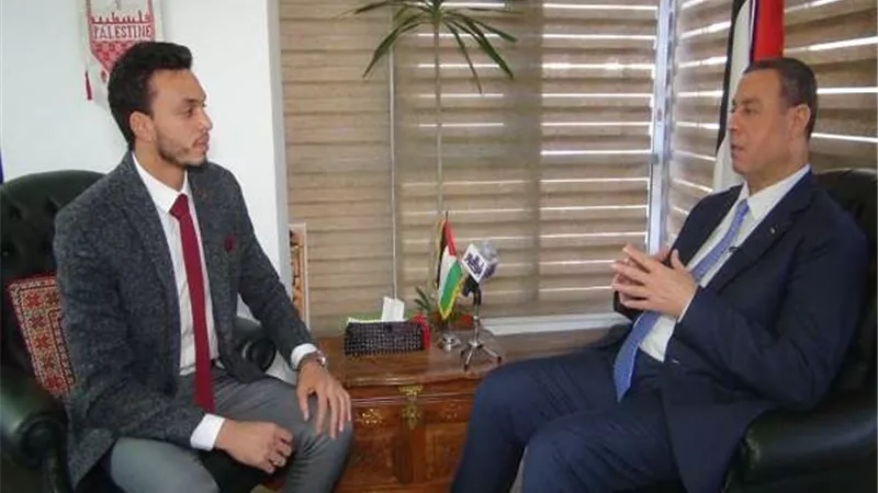 خاص|السفير الفلسطيني: إسرائيل فوق القانون والحكومة الجديدة صهيونية إرهابية